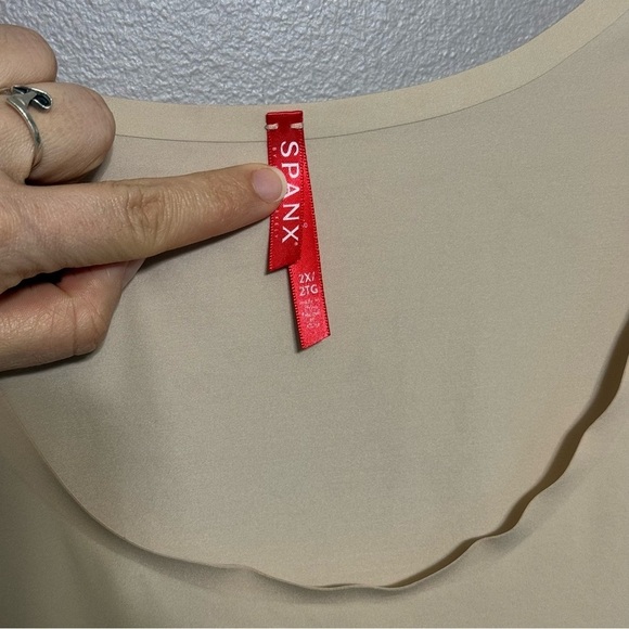 Spanx Trust Your Thinstincts Tank Top in Nude Women's Size 2XL Slimming - Picture 5 of 8